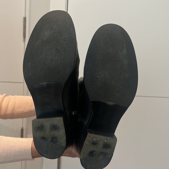 Tory Burch Elina 30mm Riding Boot Black - Picture 4 of 5